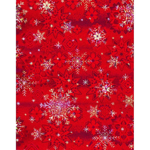 Christmas Snowflakes Gift Wrap, 24x417' Counter Roll