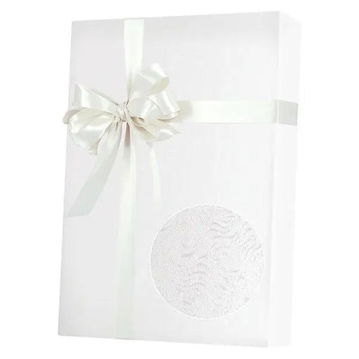 White Grain Gift Wrap - Bags & Bows by S. W Packaging