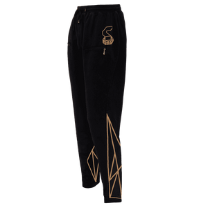 Pants and jeans Kappa Banda Wrastoria Slim Pants Black White  Footshop