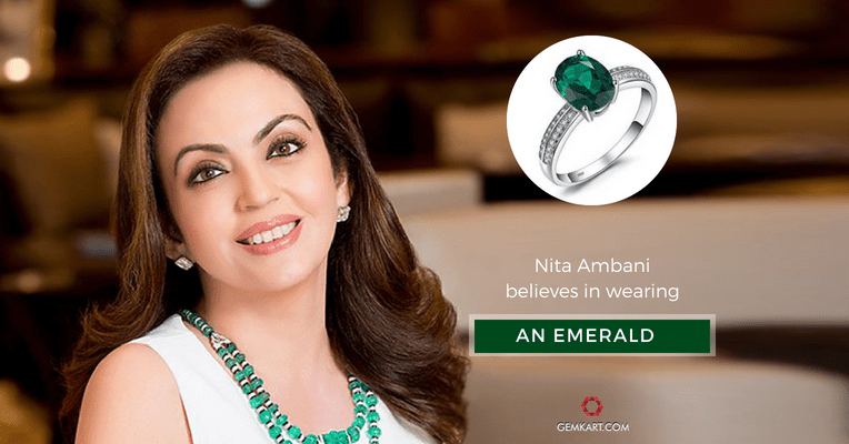 Nita Ambani and Emerald Gemstone Benefits