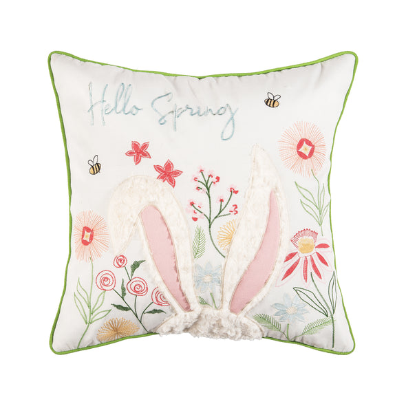 Hello Spring Decorative Pillow