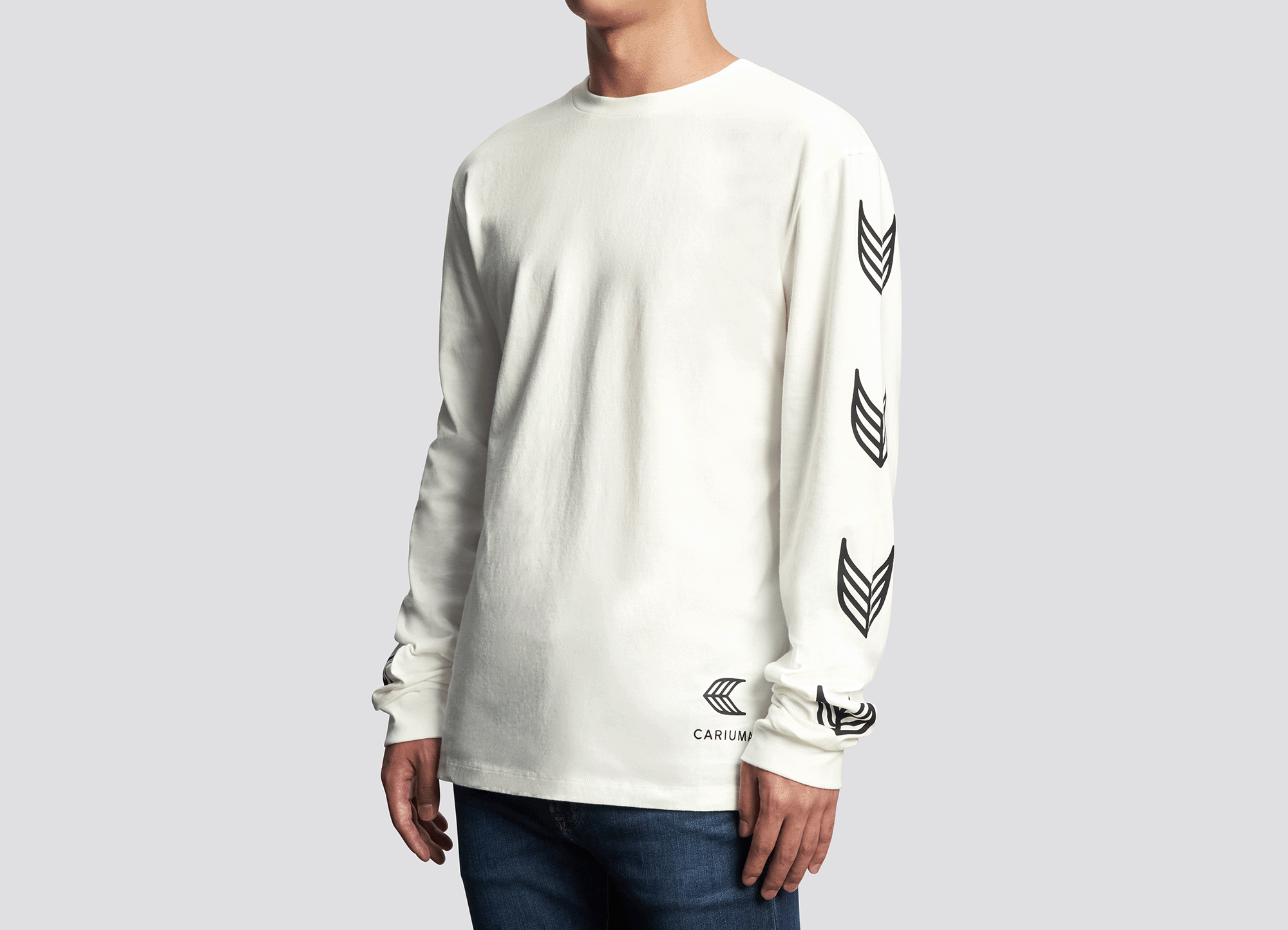 Off white long clearance sleeve t shirt black