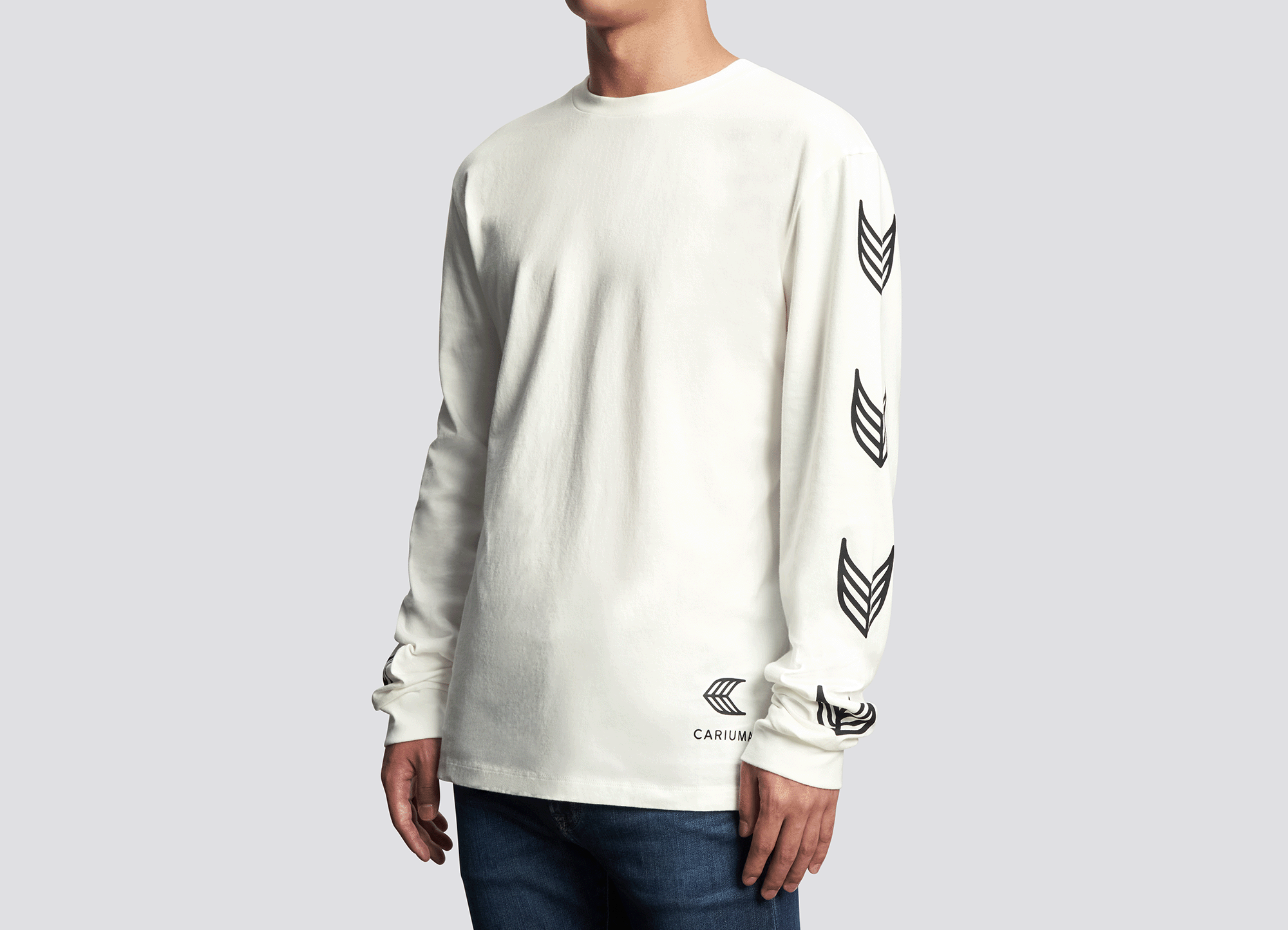 CARIUMA: Unisex Off-White Long Sleeve T-shirt | CARIUMA Long