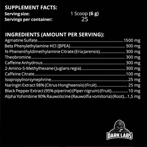 flamepreworkoutsupplementfactspanel