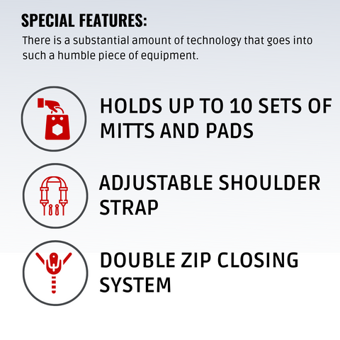 3 ft gear bag special features