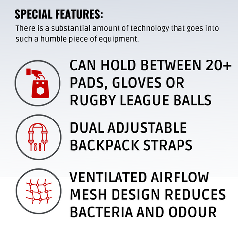 Mesh air bag feature list