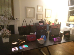 Luxury Handbags Christmas Display