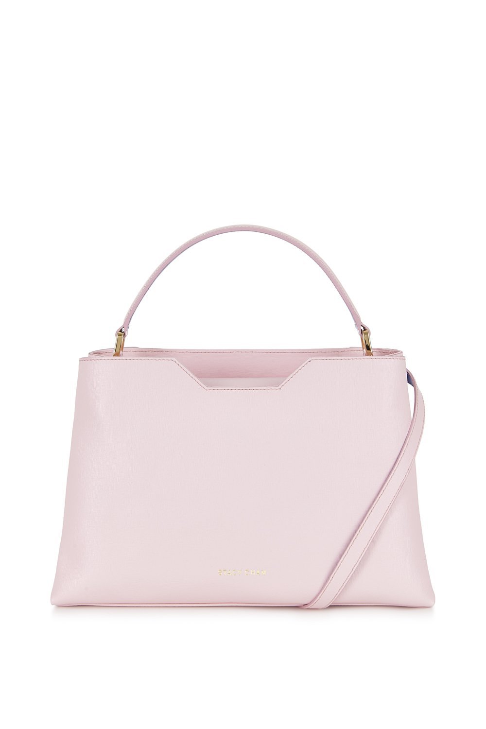 Midi Amy Tote | Peony Saffiano Leather – Stacy Chan Limited