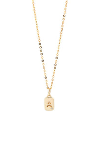 9kt Gold Diamond Initial (CHARM only) (A to Z)