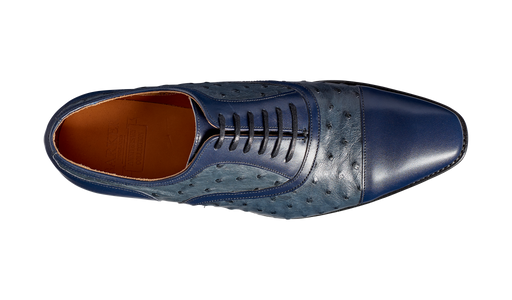 Puccini – Navy Calf / Ostrich | Barker 