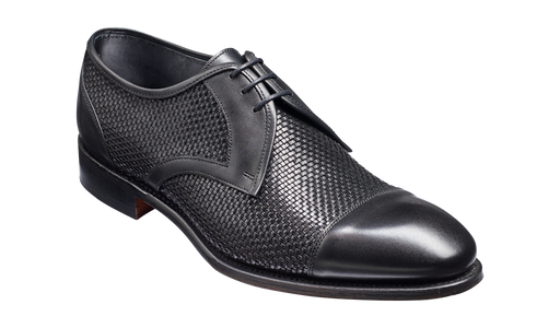 Hartford – Black Weave / Calf | Barker 