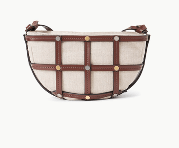 VIVI CROSSBODY BAG MAHOGANY SUEDE