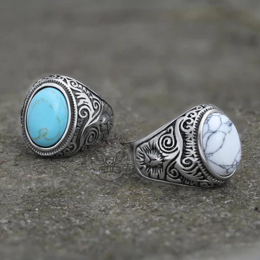 Turquoise Rings - Jewelry by Johan