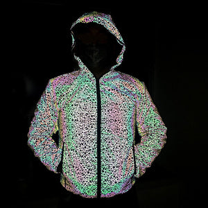 Fish Scale Texture Reflective Casual Jacket – GTHIC