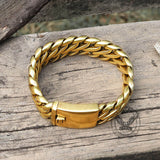 Bronze Color Stainless Steel Bracelet