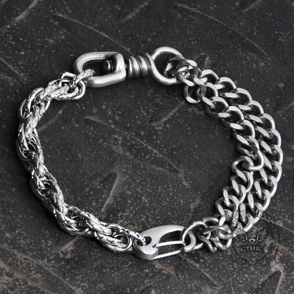 Classic Cuban Stainless Steel Bracelet – GTHIC