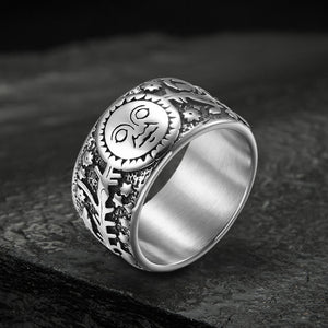 Eye of Providence Stainless Steel Spinner Ring – GTHIC
