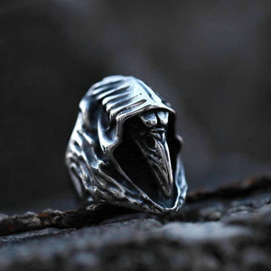 Nordic God of War Viking Warrior Skull Ring – GTHIC