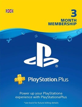 PlayStation Plus Card 90 Days (UK) PSN CD Key UNITED KINGDOM