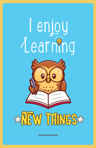 learning is fun poster