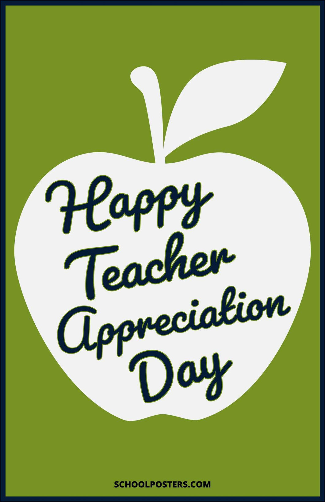 Happy Teacher Appreciation Day Poster – Llc