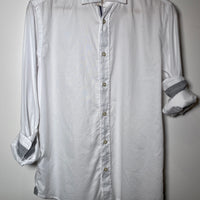 Fil Noir L/S Shirt Roma White - Alexanders on Tennyson