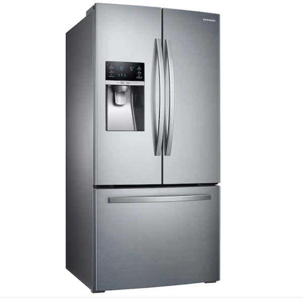 26 cu. ft. 3-Door French Door Refrigerator with External Water & Ice Dispenser in Stainless Steel