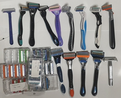 Some of the shavers we tested.