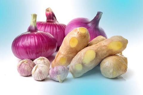 Garlic, Onion, and Ginger