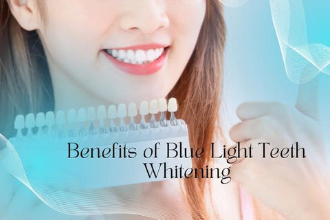 Beneficios del blanqueamiento dental con luz azul
