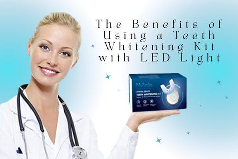 Los beneficios de utilizar un kit de blanqueamiento dental con luz LED