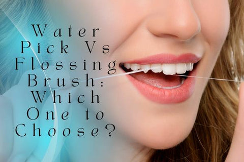 Escobilla de agua versus cepillo para usar hilo dental: ¿cuál elegir?