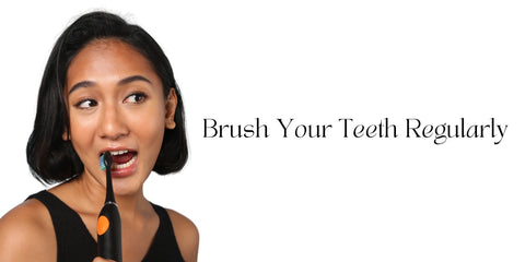 Brushing your teeth