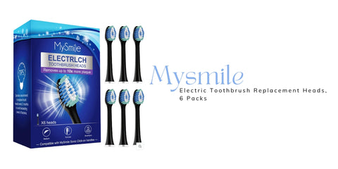 Electric Toothbrush Replacement Heads, 6 Packs