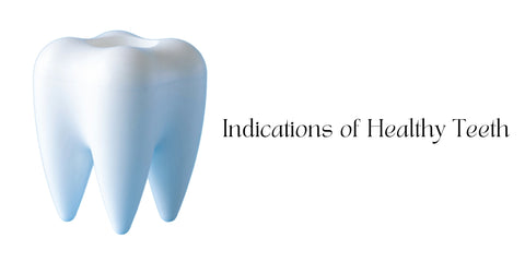 Indicaciones de dientes sanos