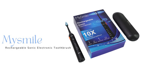 Cepillo de dientes electrónico sónico recargable