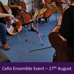 Cello Ensemble Event at Brittens Music School