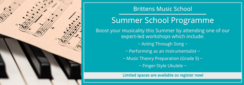 Brittens Music 2023 Summer School Programme