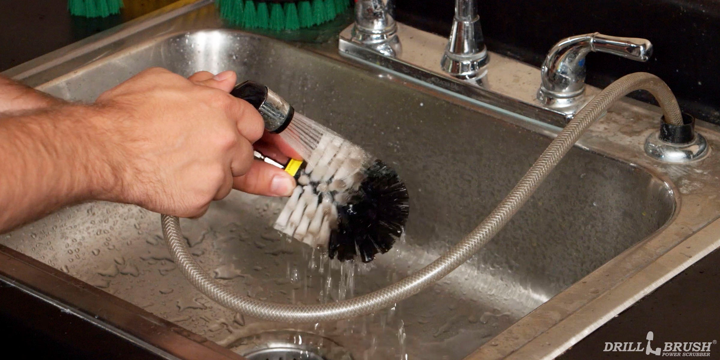 How to Clean a Drillbrush Power Scrubber