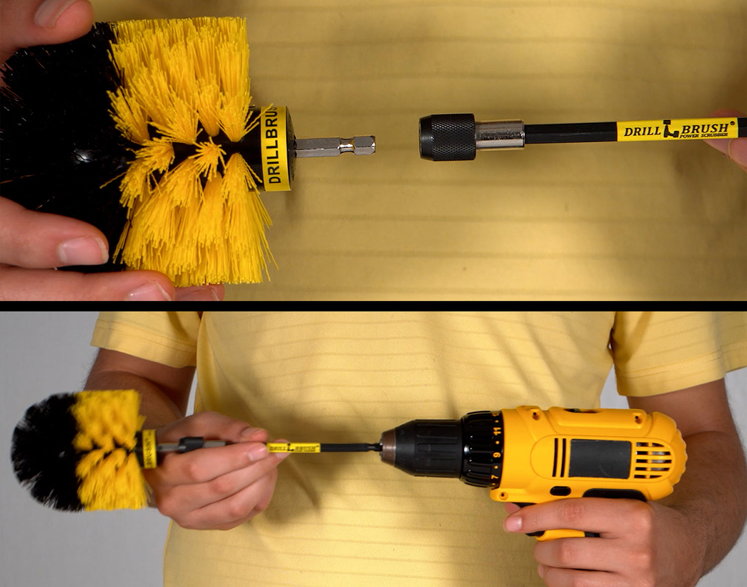 How to Install a Drillbrush Power Scrubber on a Cordless Drill