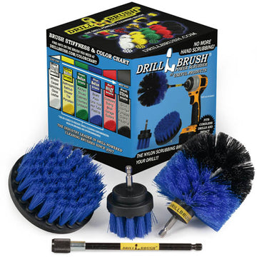 Drill Brush Attachment Set Power Scrubber Brush + Extend - Temu