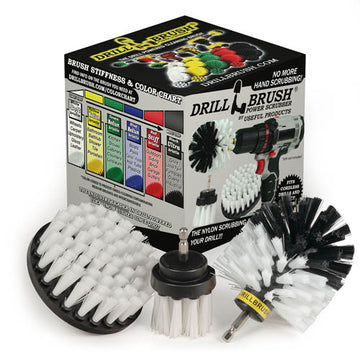 Drillbrush Automotive Soft White Drill Brush (4 Piece) - Town Hardware &  General Store