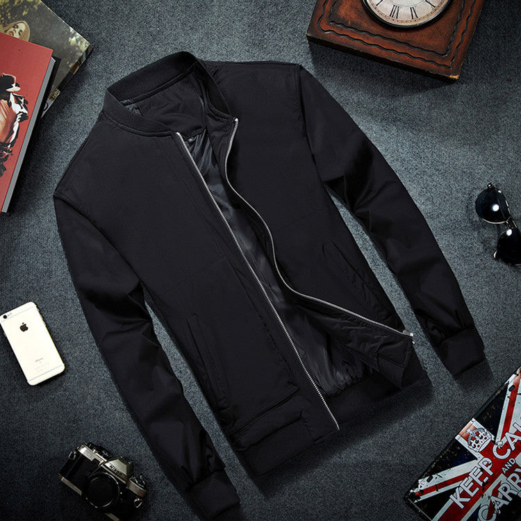 pologize british style solid casual jacket
