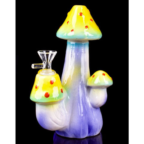 ceramic mushroom bong