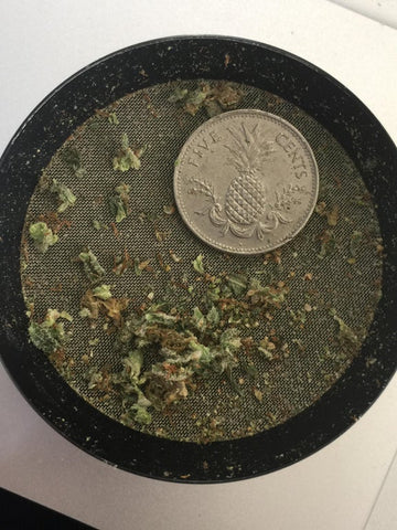 grinder coin in weed grinder
