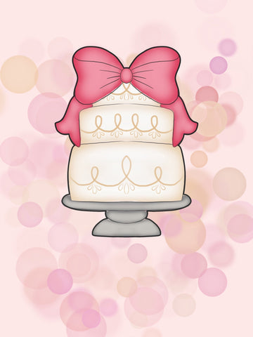 Wedding 3-Tier Cake Cookie Cutter – The Flour Box