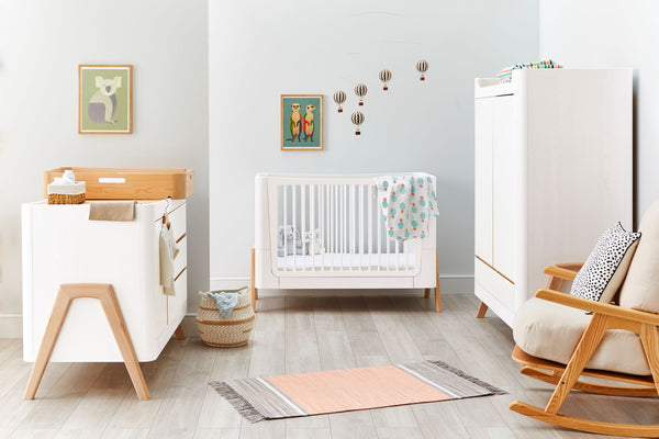 Gaia Baby Hera Room set in Scandi White