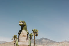 Photograph of the Cabazon Dinosaurs in California
