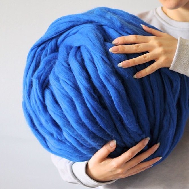 Chunky Yarn, DIY Super Chunky Knit Yarn