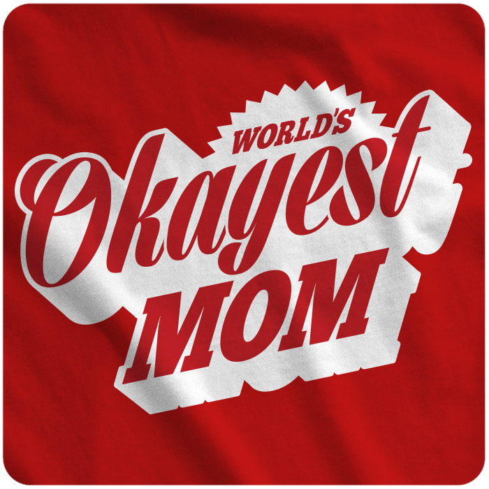 Worlds Okayest Mom Funny Family Mothers Day Ceramic Coffee Drinking Mu –  Nerdy Shirts